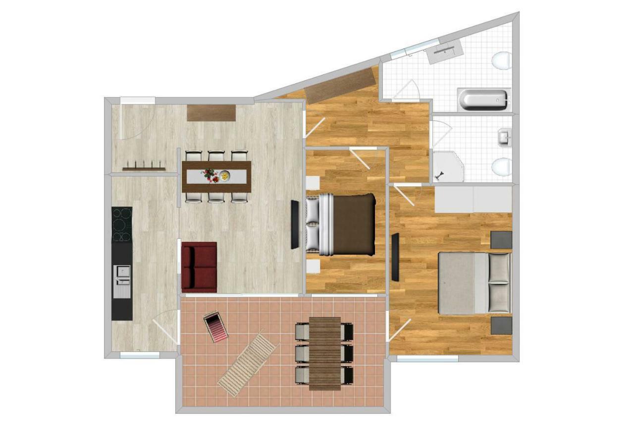 מראנו Appartment Larcher - Meinhard מראה חיצוני תמונה